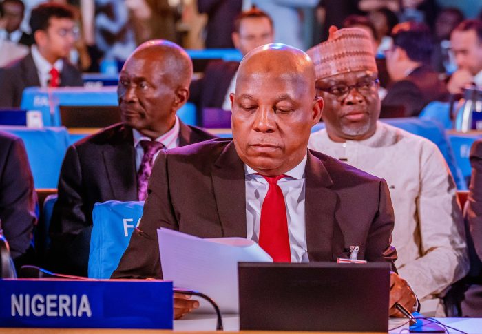 Photos: Shettima at UN Food Systems Financing Model meeting in Rome