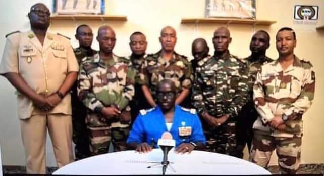 President Bazoum's government has been removed, Niger soldiers declare