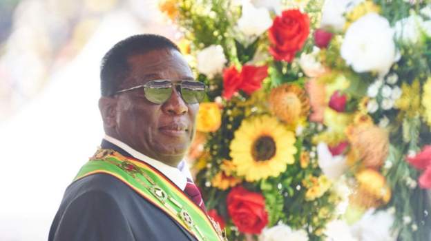 Zimbabwe president Mnangagwa names son as minister