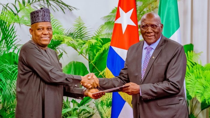 Nigeria and Cuba to deepen strategic relations, says Shettima