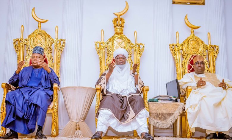 Shettima visits Sheikh Giro Argungu's family, says Tinubu will fulfil promises to Nigerians