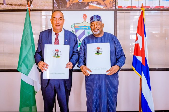 Nigeria, Cuba sign deal on food security and agriculture advancement