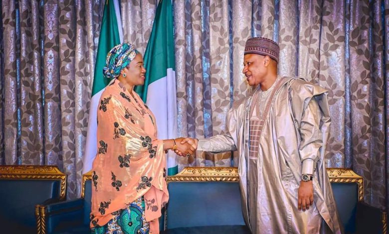Information minister Idris visits First Lady
