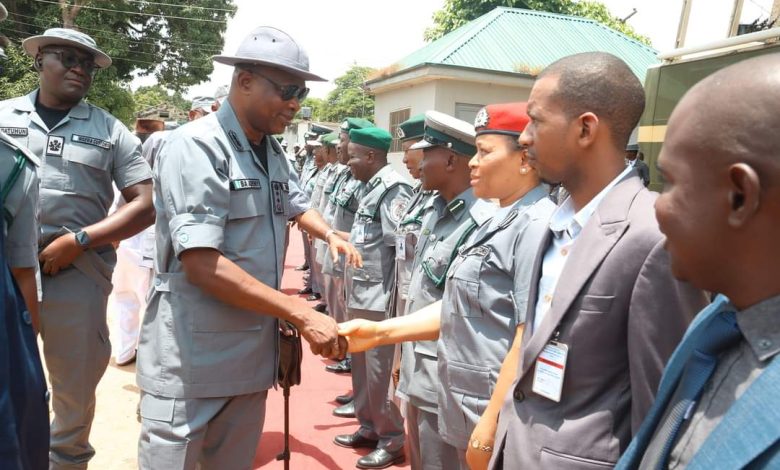 NCS boss pledges renovation of Customs Primary School Barnawa Kaduna