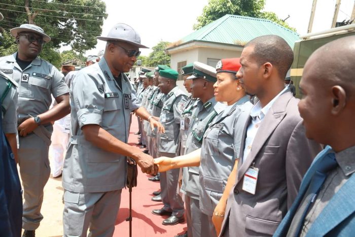 NCS boss pledges renovation of Customs Primary School Barnawa Kaduna