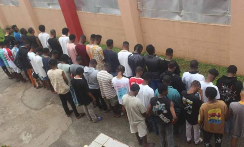 EFCC arrests 40 suspects over internet fraud in Warri