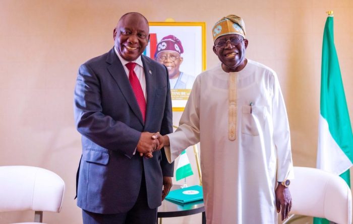 Tinubu advances stronger economic ties with South Africa