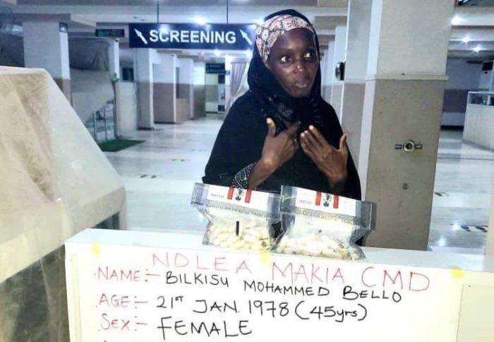 Saudi-bound lady arrested with 52 pellets of cocaine at Kano airport