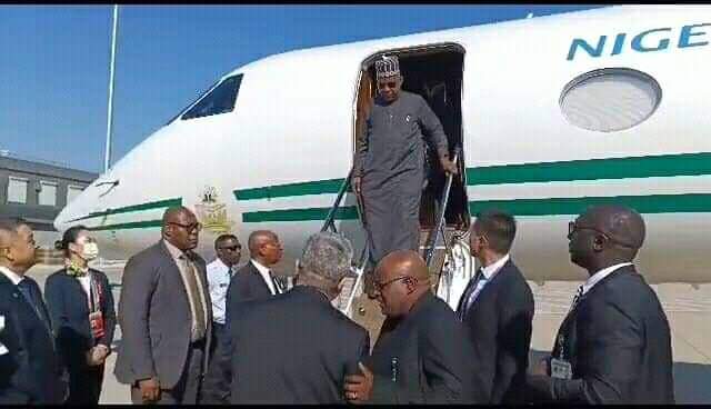 Shettima arrives Beijing, China for 3rd Belt and Road Initiative Forum
