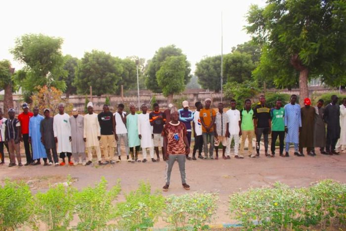 Wanted thug Abba Burakita, 40 followers renounce violence in Kano