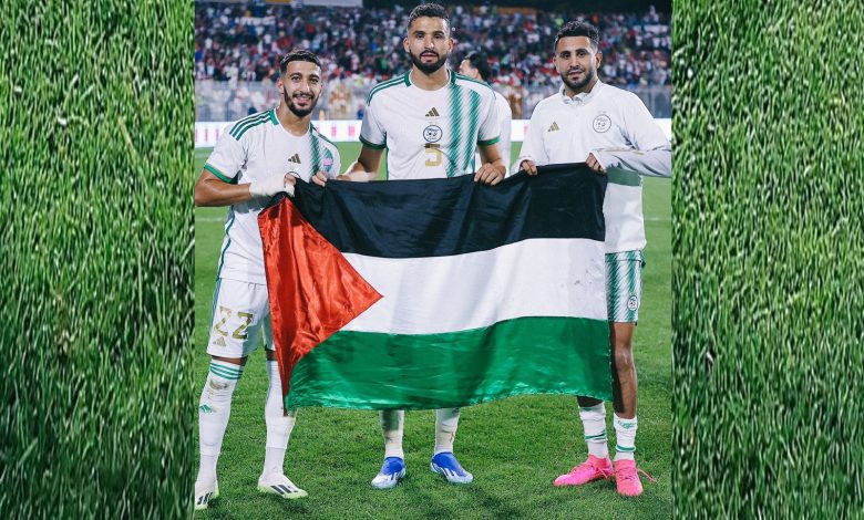 Algeria suspends football matches 'in solidarity with Palestinian people'