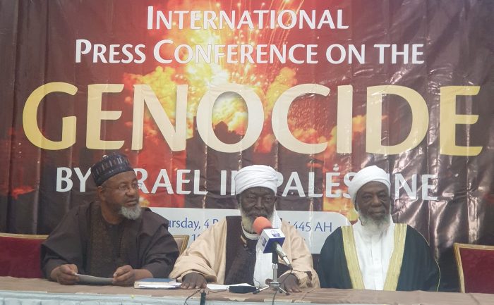 SCSN: Sharia council asks Nigeria to review ties with Israel over bombardment of Gaza
