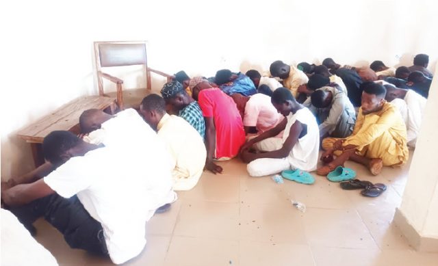 NSCDC foils same-sex wedding, arrests 76 suspects in Gombe