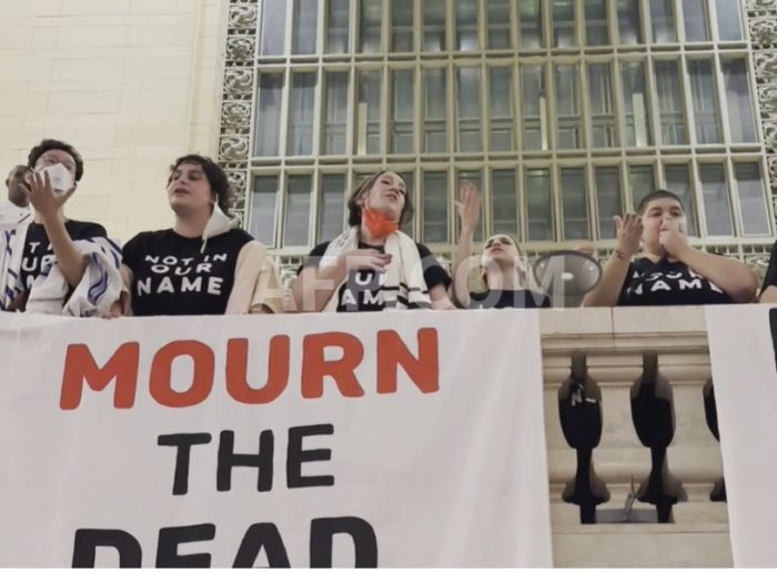 Gaza: New York police arrest hundreds at Jewish protest