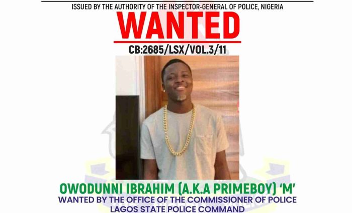 Mohbad: Lagos police declare Primeboy wanted