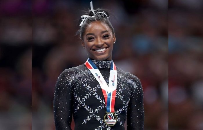 Simone Biles makes history at World Gymnastics Championships
