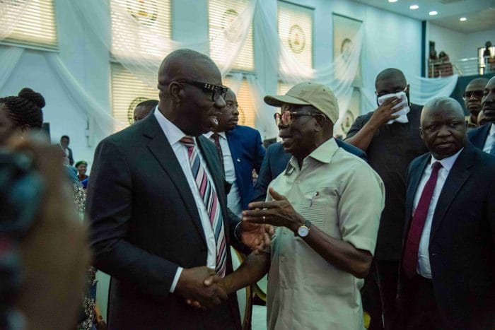 Obaseki is my friend despite political differences, Oshiomhole says