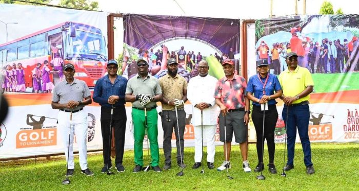 Obaseki tees off golf tourney, reels gains of reforms in sports
