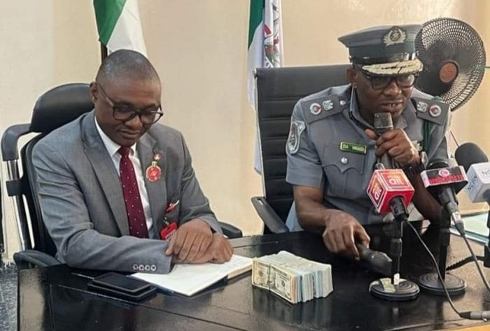 Customs rejects $54,230 bribe, hands over money to EFCC