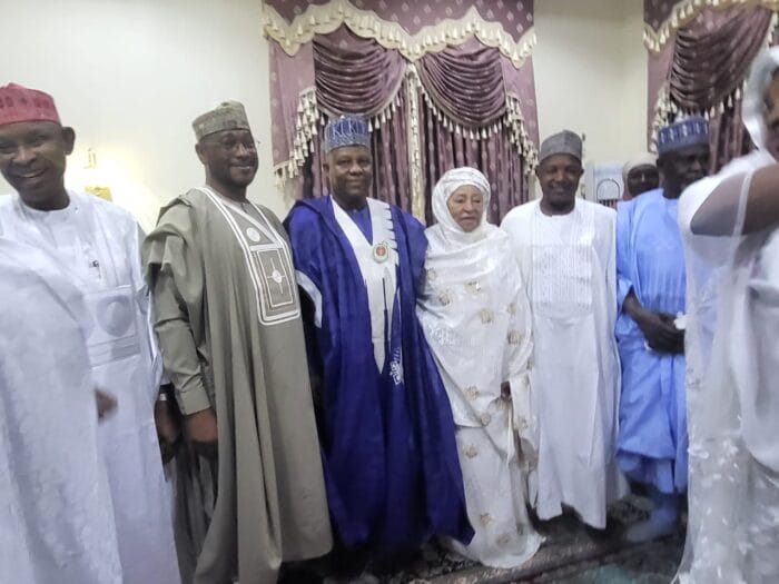 PHOTOS: Shettima, 2 govs, others attend wedding of Abacha's son