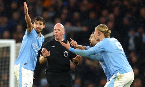 FA charges Manchester City with failing to control players in Tottenham game