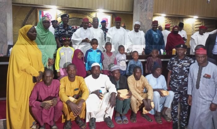 Kano governor reunites stolen Bauchi children with their parents