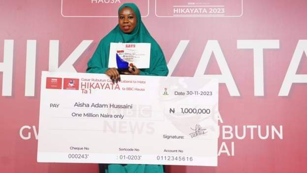 Aishatu Adam Hussaini wins 2023 BBC Hausa story competition