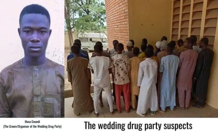 NDLEA busts Katsina wedding drug party, arrests groom, 25 others