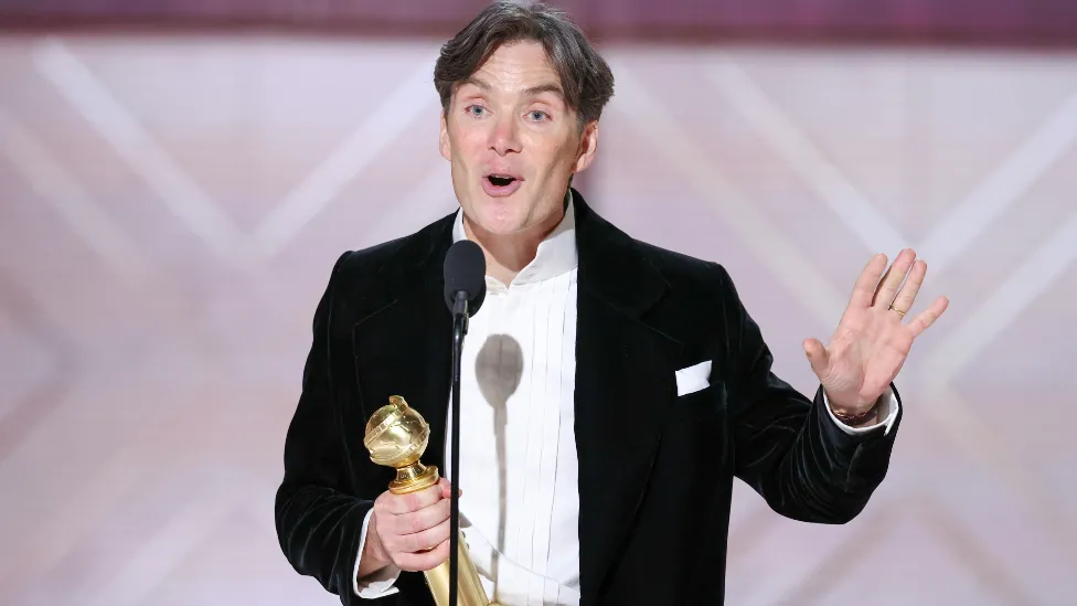 Golden Globes Cillian Murphy Oppenheimer