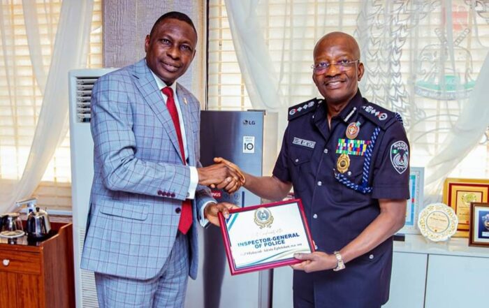 You are doing well, IGP tells EFCC boss Olukoyede