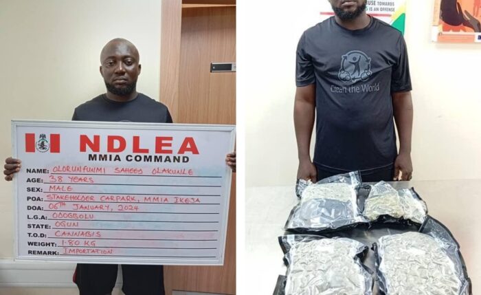 NDLEA intercepts Colos consignment in boxing kits on New Year day