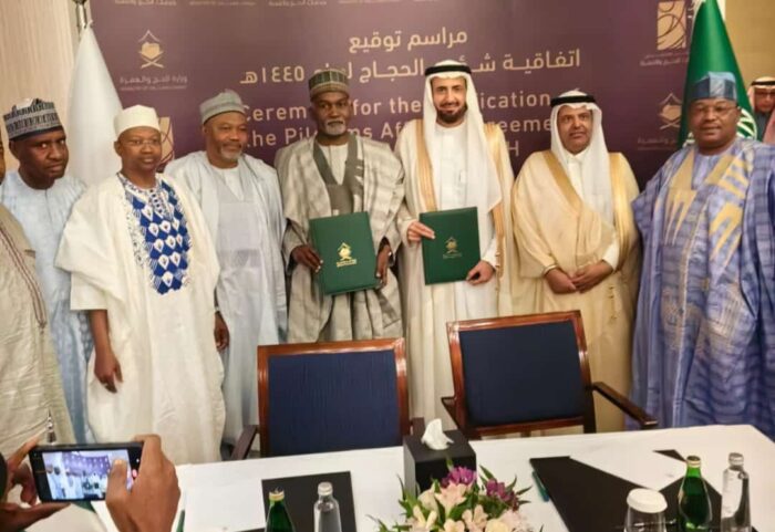 Nigeria and Saudi Arabia sign MoU on 2024 Hajj