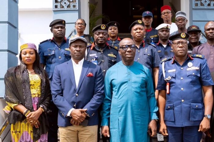 Obaseki receives new NSCDC commandant, promises support to combat cultism, drug abuse