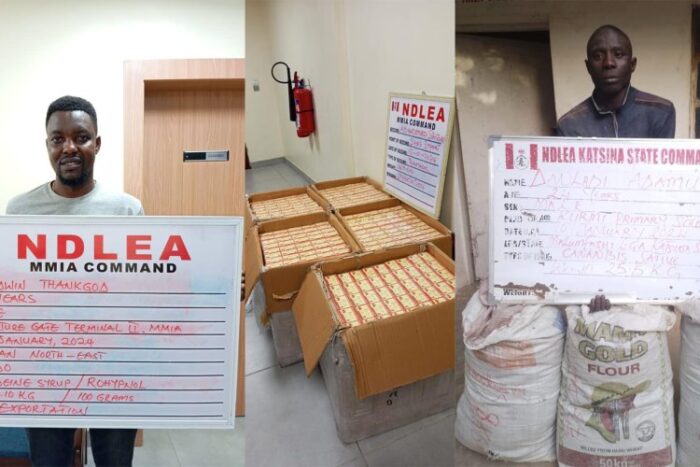 NDLEA intercepts large consignment of Canadian Loud in Lagos, UK, Italy-bound opioids