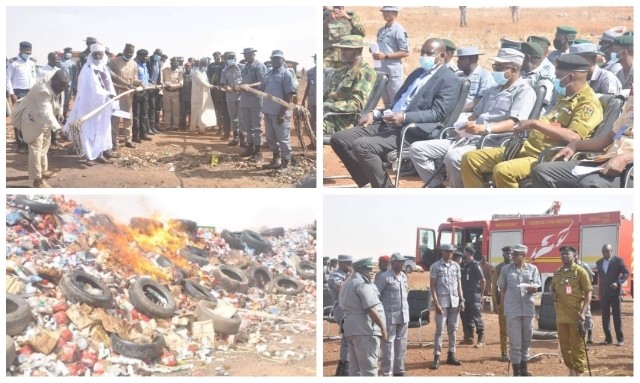 Customs destroys seized smuggled items in Sokoto