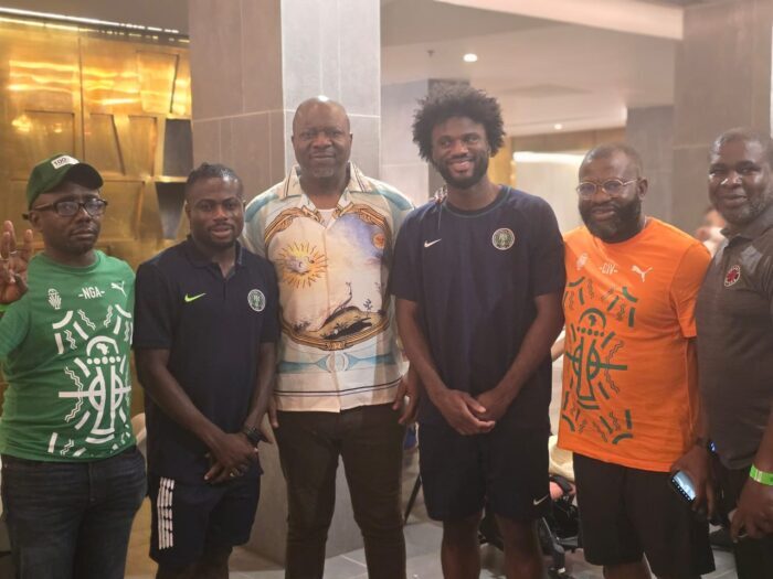 AFRIMA president, others attend solidarity dinner with Super Eagles in Côte d'Ivoire