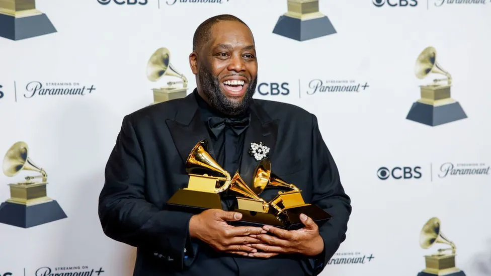 US rapper Killer Mike detained at Grammys after winning three awards
