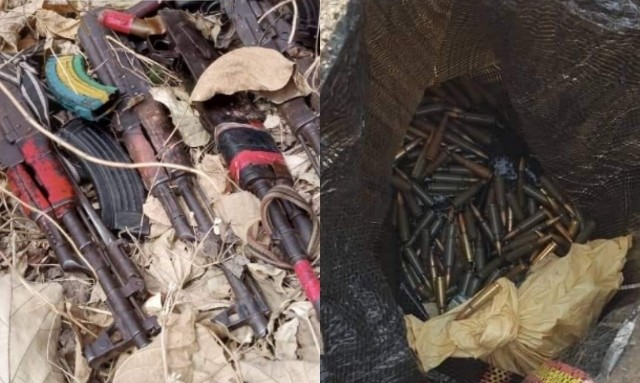 Police neutralise kidnappers, gunrunners, recover arms