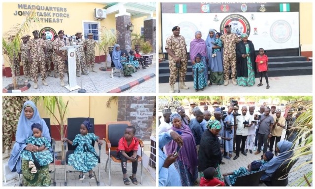 Army Hands Over Rescued Chibok Girl And Her Three Kids To Borno Govt ...