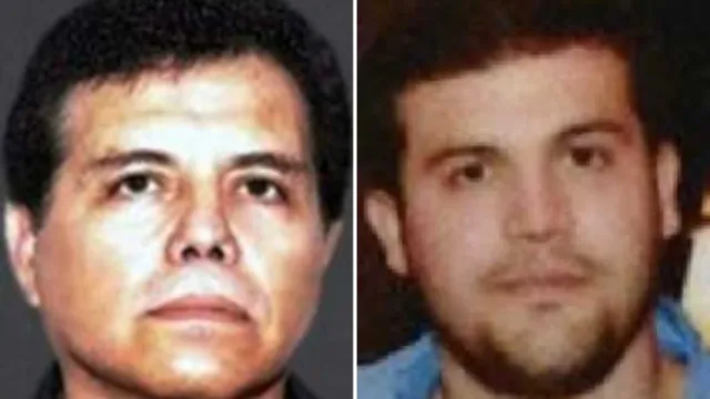 Ismael "El Mayo" Zambada (left) and Joaquin Guzman Lopez